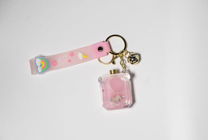 Lucky Charm Floating Glitter Keychain - Mystery Design